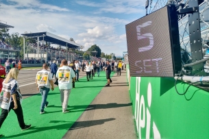 Linha de largada, Circuito Monza Eni, Número 5, Sérgio Sette Câmara (BRA, DAMS) (Photo credit: Bruna Pickler / CriaMacau™ /  September 7th, 2019 at Monza, Italy)